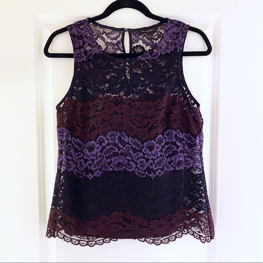 Banana Republic Lace Top